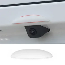호환 실리콘 스플래시 가드 카메라 시스템 보호용 레인 바이저 케이스 차량 후방 카메라 방수 레인 커버, 01 white plastic