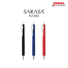 사라사 나노 중성펜 0.38mm 낱개, 레드