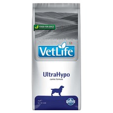 VetLife UltraHypo 犬用配方 2KG 專業獸醫研發 幫助舒緩飲食敏感與過敏問題, 1個, 飲食敏感性+過敏性皮炎
