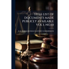 (英文圖書)Title List of Documents Made Publicly Available Vol 1. No.10 平裝版, Nabu Press, 英文