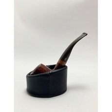 匠斗 煙具專門店 英國原裝進口 頭層牛皮單支 煙斗架20PR6251, 1個