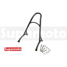 Supamoto 哈雷短靠背 48/883 扶手快拆CC把Sissy bar 提升騎乘舒適度, 銀色(1個)