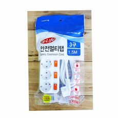 멀티어댑터 국산멀티탭 고급멀티탭 개별 멀티 코드 3구 1.5M 79000EA 1EA, 본상품