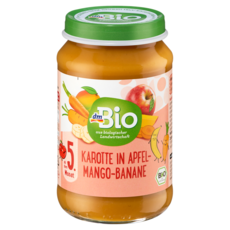 디엠바이오 dmBio 과일 퓨레 당근 사과 망고 바나나 5개월, 1개, 190g