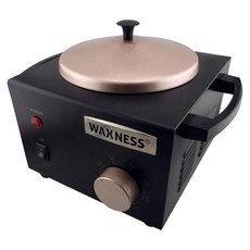 Waxness 프로페셔널 메탈릭 왁스 히터 WN5001 XL 블랙 엘리트 시리즈 0.7kg(1.5파운드)