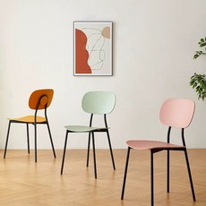 기능성 벨벳 패브릭 대기 식탁 의자 거실 코너형 강황색, C. 연두색 45cm