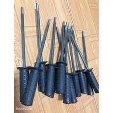스노우보드 왁싱 롤러 200mm 스키 브러쉬 관리 전동 정비 구리 연마, 손잡이, 1개