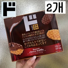 일본 돈키호테 스위트 초코 와플 4봉지들이 12매, 2개, 100g