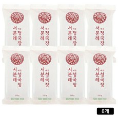 eTV 서일농원 서분례 명인 매운 청국장 8개, 110g