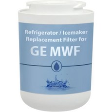 GE GSS25GHES GSS25GSHSS 냉장고 모델용 아쿠아프레시 교체용 워터 필터