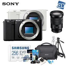 소니정품 ZV-E10 16-50mm 패키지 미러리스카메라/ED, 11 ZV-E10블랙+18-105mm 패키지