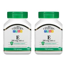21세기센츄리 비타민 E 180mg(400IU) 소프트젤 110정, 2개