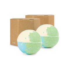 모노플랫 비건인증 배쓰밤 입욕제 x 2set, 몽골리안 그린 후르츠 x 2set, 120g