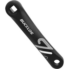 전기 자전거로드 바이크커뮤터 바이크운동 바이크뚱뚱 바이크용 자전거 스퀘어다이아몬드홀로우 크랭크 암 -152MM170MM175MM MTB 알루미늄 크랭크세트 호환, Left+Right 152mm