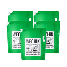 위칙 소독 섬유유연제 (리필 ), 1.7L, 5개