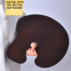 수채화 플레이트 원목 파레트 1. 팔레트 미대생 유화, 1개, 40x50 대형 허리형, 기본 색상