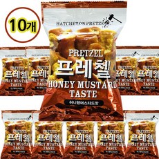 프레첼 허니향 머스타드맛, 85g, 10개