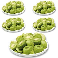 아침과저녁 세척 키위 하프컷, 5개, 1kg