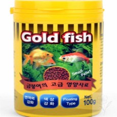 너블룸 금붕어먹이 100g 구피사료