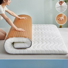 템퍼 토퍼 싱글 매트리스 2인치 클라우드 트윈, 1cm, 웨이브 화이트 B