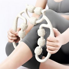 디심플 종아리 알빼는 다리 마사지 롤러, 화이트, 1개