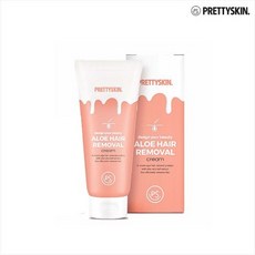 프리티스킨 디자인 유어 뷰티 알로에 제모크림, 100ml, 2개