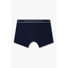 엠포리오 아르마니 EMPORIO ARMANI UNDERWEAR 남성 라인 밴딩 코튼 롱 드로즈_마린 0815312083 2507108488 435262