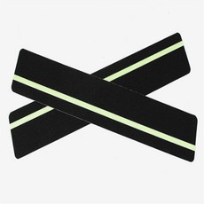 스텔라픽스 계단 안전 경고 미끄럼방지 스티커 60x10cm (야광) 2개입 미끄럼방지용품