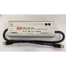 MEAN WELL HEP-100-12A 12V 8.34A 100W IP65 單輸出電源供應器, 1個