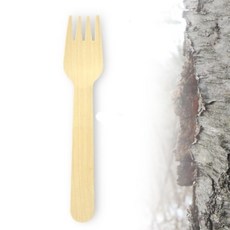 완자스토어 일회용 나무포크 20개입 도시락포크