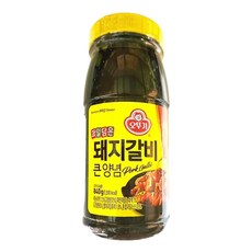 (무)오뚜기 돼지갈비큰양념840gX, 1개