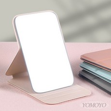 요모요 휴대용 스탠드 거울 미니스탠드거울, 핑크