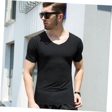 반팔티 티셔츠 남자반팔티 브이넥 남자 냉감