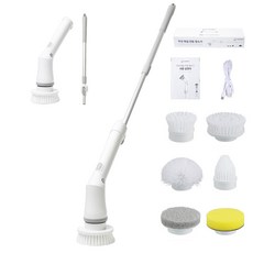 컴포니크 전동 화장실 청소솔 욕실 무선 청소기