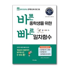바쁜 중학생을 위한 빠른 일차함수