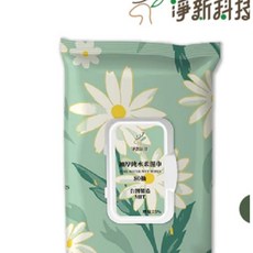 淨新 純水濕紙巾 (80抽/無香精/無螢光劑), 1個