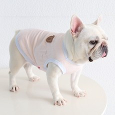 法斗冰沙防曬衣 百搭胖狗狗衣服 英斗巴哥柯基加菲貓適用, 1個, 海盐,XXL