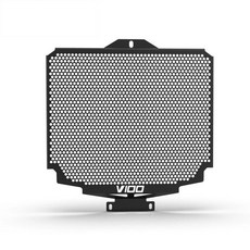 라디에이터 그릴 가드 커버 보호 네트 오토바이, 3. Blakc V100 LOGO