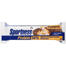 디엠 Sportness 스포츠니스 34% 단백질바 땅콩 카라멜 맛 40g, 1개