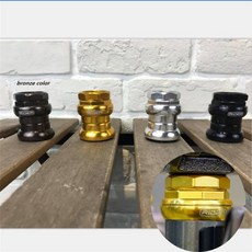 브롬톤 자전거 헤드 세트 라이더 초경량 76g 실버 블랙 브론즈, 04 bronze