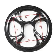 MTB 자전거 크랭크셋 12cm 체인휠 커버 보호 가드 48T, G4FA0 48, 1개, G4FA0 48