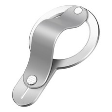 GripMate 맥세이프 호환 알루미늄 번지 마그네틱 거치대 스마트톡, 1개, 회색