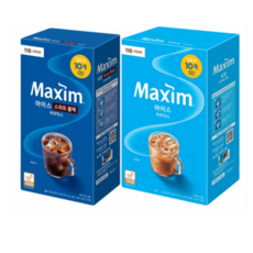 맥심 아이스믹스 100T+아이스블랙 100T, 1세트