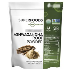 Mrm Superfoods南非醉茄根粉, 1個, 113g