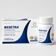 [본사 공식] 리세트라 Resetra 리세트라정, 1개, 60정