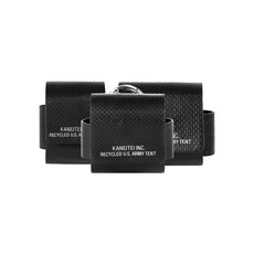 KANEITEI AIRPODS CASE BLACK / UPCYCLED, 3.0