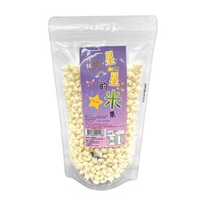 九如鄉農會 星星米果 台灣在地米 無添加 獨立包裝, 60g, 1個