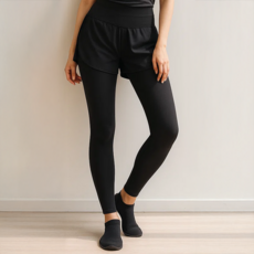 데일로엔 여성 하이웨스트 필라테스 요가바지 일체형 레깅스 팬츠