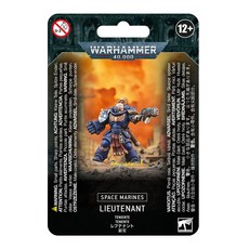 戰鎚40K Space Marines: Lieutenant - 星際戰士副官 模型 公仔, 1個