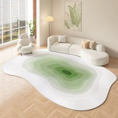 라운드 소파 램스울 수입가구 등받이 대기실 조약돌 구름 쇼파 3인용 양털, E. 160x230cm 불규칙, I. AYQ0233